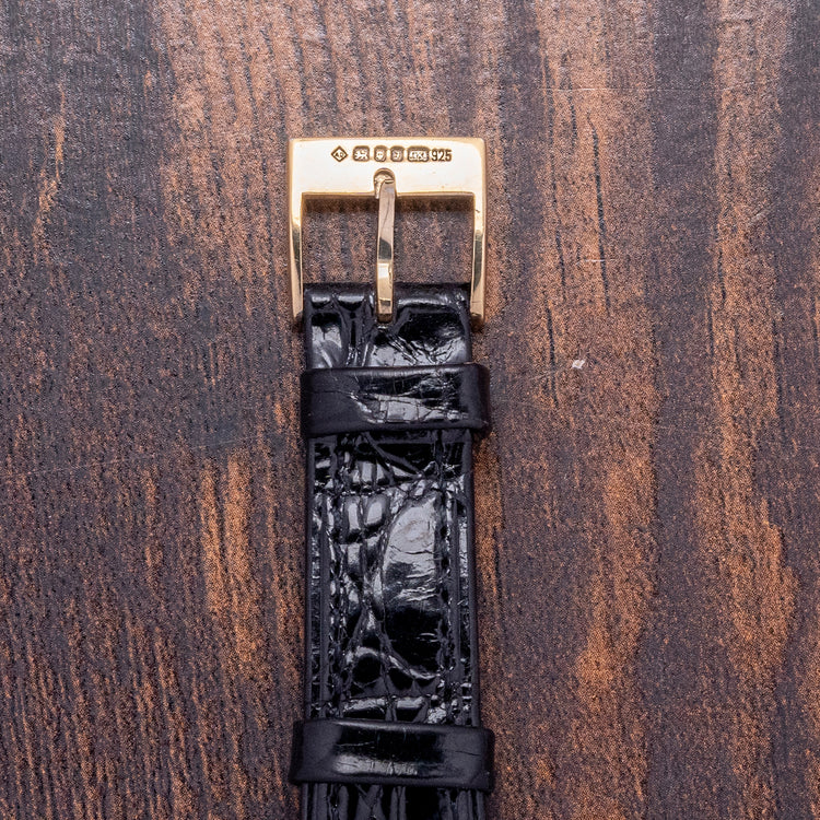 1980s Dunhill .925 Silver "Blue" Dial "Vendôme" 33mm Quartz