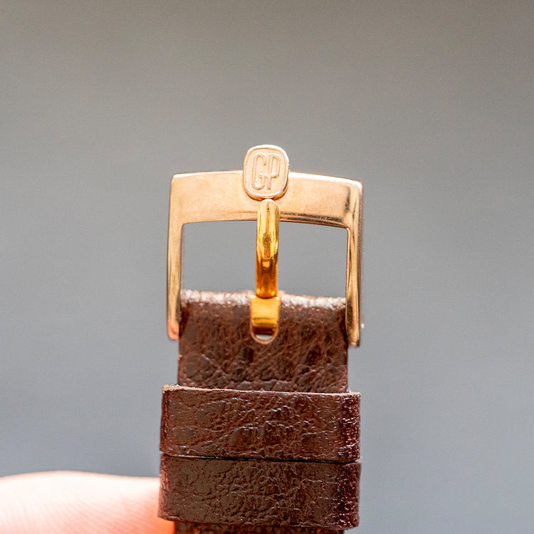 1960s Girard-Perregaux 18ct Pink Gold Square Art-Deco Auto - vault