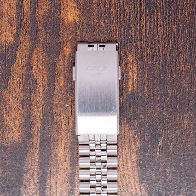2025 Kuoe Sombrero 90-011 Salmon Linen Dial Compressor 38mm