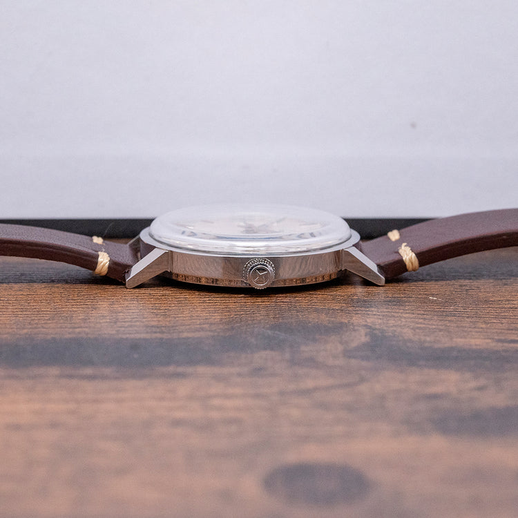 1960s Zenith Date Silver Dial Manual Cal. 2562C 36mm