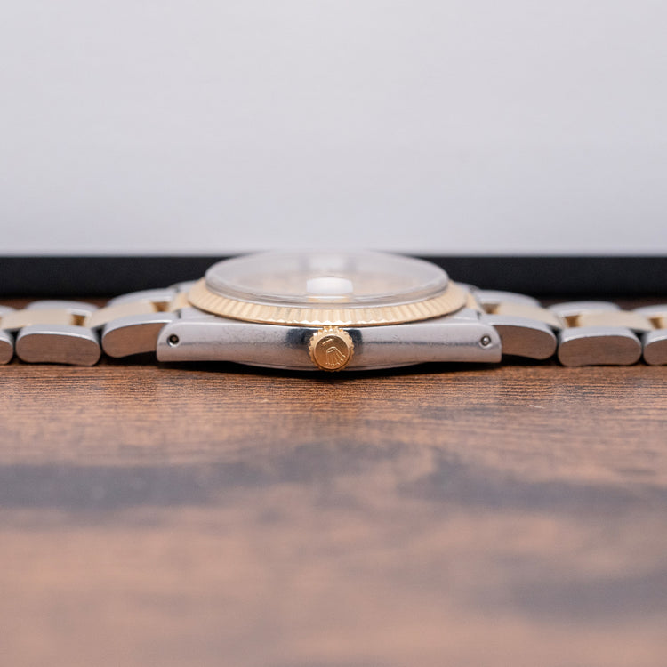 1980s Tudor Prince-Quartz Oysterdate 34mm 91513