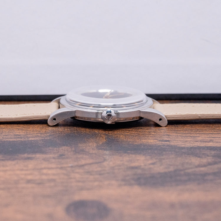 1950 Omega Black Waffle Bumper Automatic Jumbo 36mm 2493-8