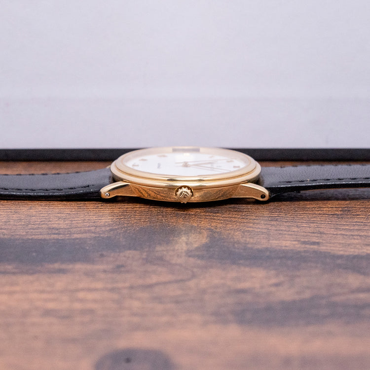 1990s Blancpain Villeret Automatic Date 34mm 18ct Gold