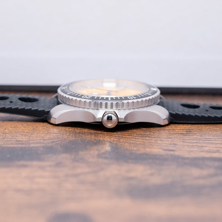 2025 H.G.P. Yellow Dial 'Monnin' Diver MecaQuartz 42mm