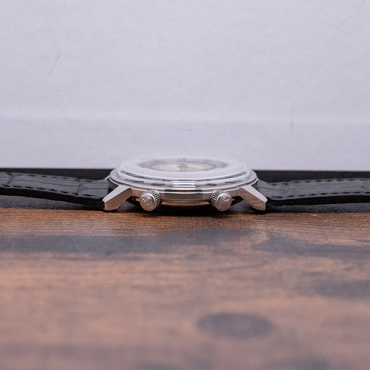 1960s LeCoultre Memovox 'Tuxedo' Dial World Timer Cal. 911 34mm