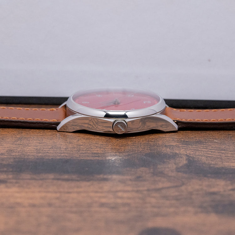 2020s AnOrdain Model 1 Medium Post Office Red 38mm Auto