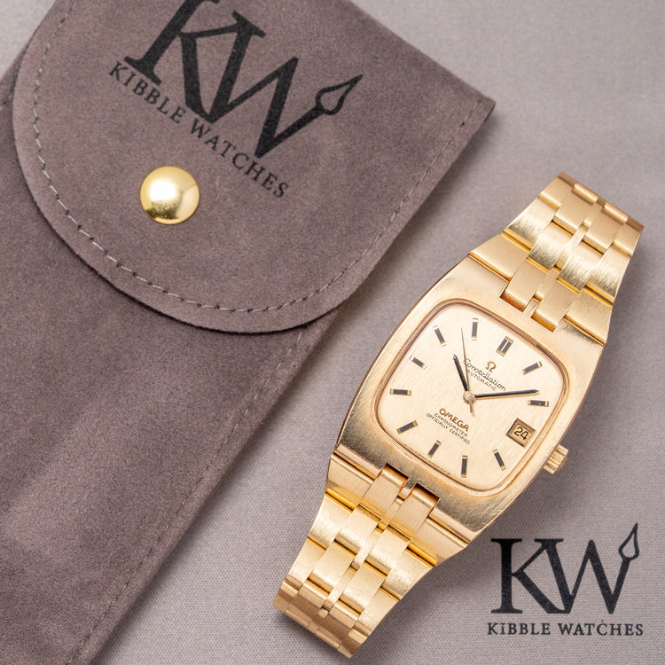 1971 Omega Constellation Chronometer 18ct Gold 168.047