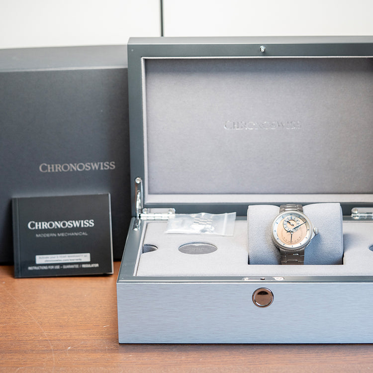 2025 Chronoswiss Pulse One Sand Limited Edition Titanium 41mm