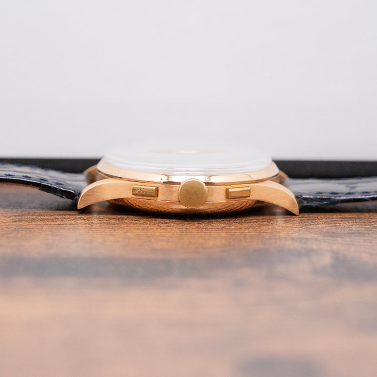 1950s Aidix Chronographe Suisse 18ct Gold Landeron 48 37.5mm