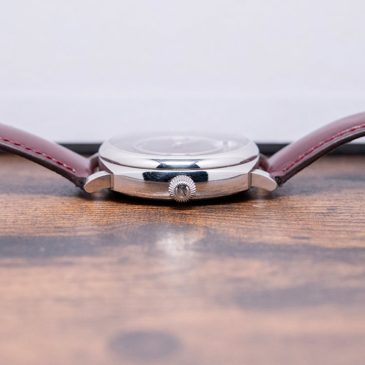 2023 Fears Christopher Ward Alliance 01 Jump Hour Red Dial