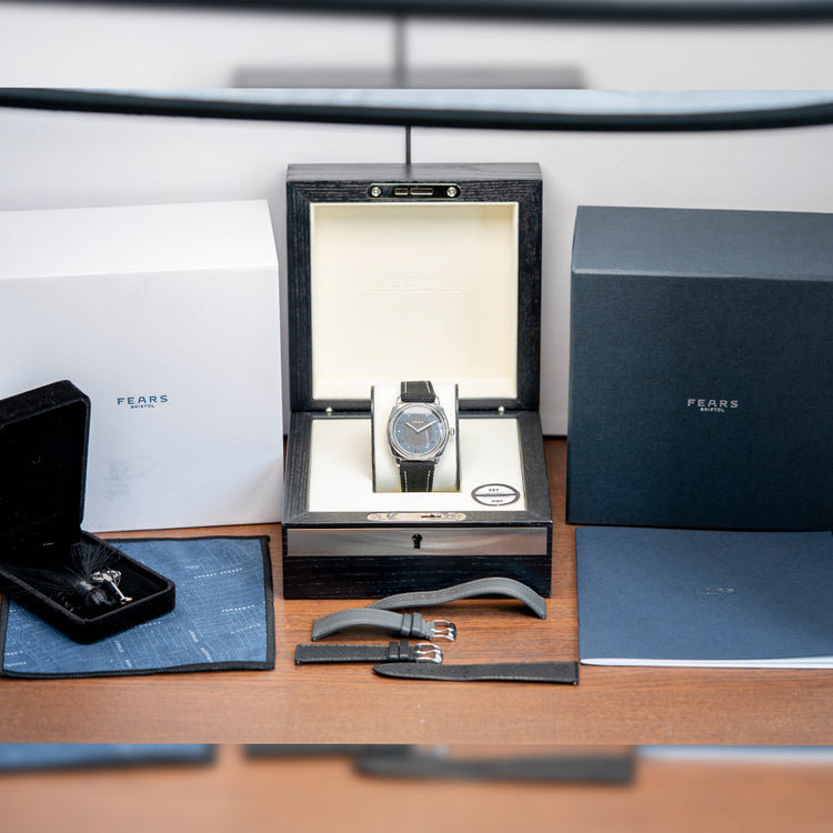 2022 Fears Brunswick Platinum Anthracite Grey Diamond 38mm