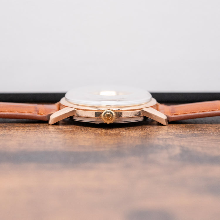 1960 Omega Seamaster Manual Rose Gold Plated 35mm 14389-2