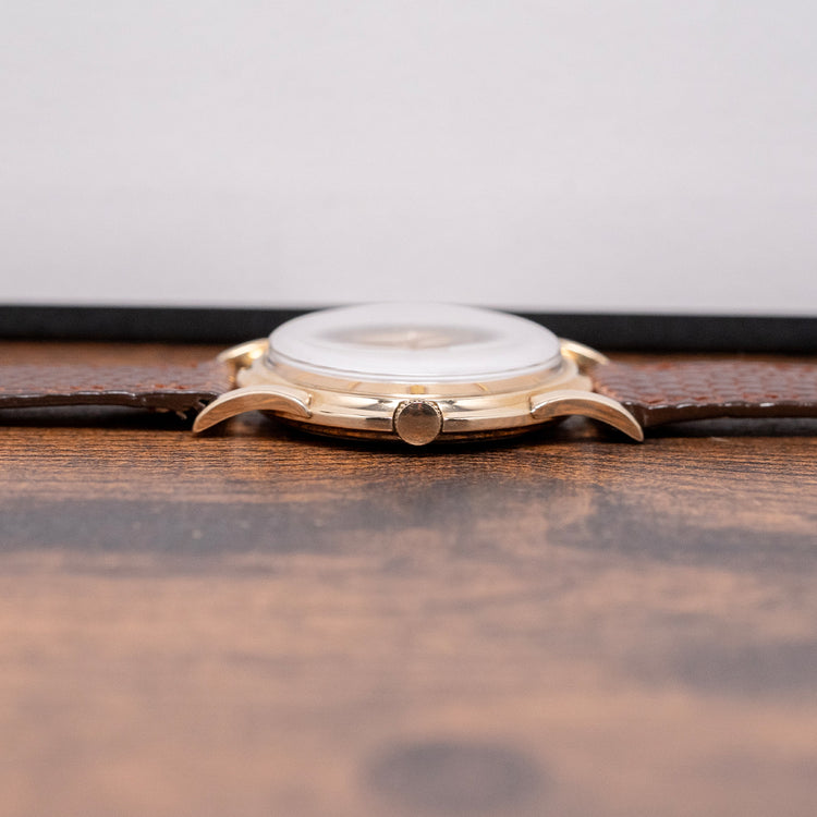 1960s Gruen Precision Sunburst Guilloche Dial Manual 34mm