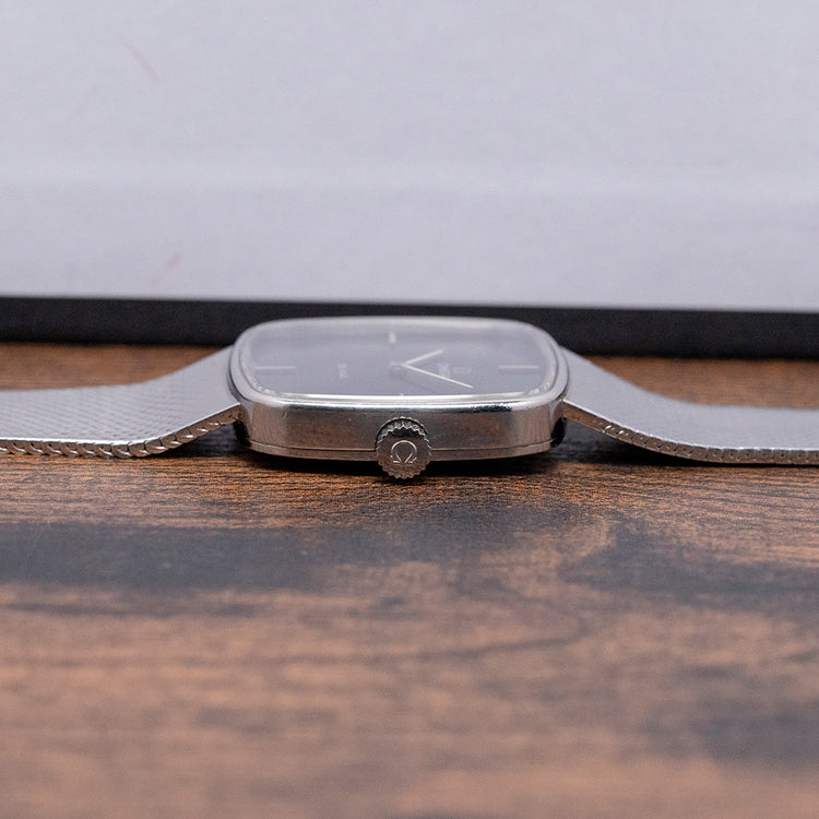 1978 Omega De Ville Blue 'Mosaic' Dial Mechanical 311.0165