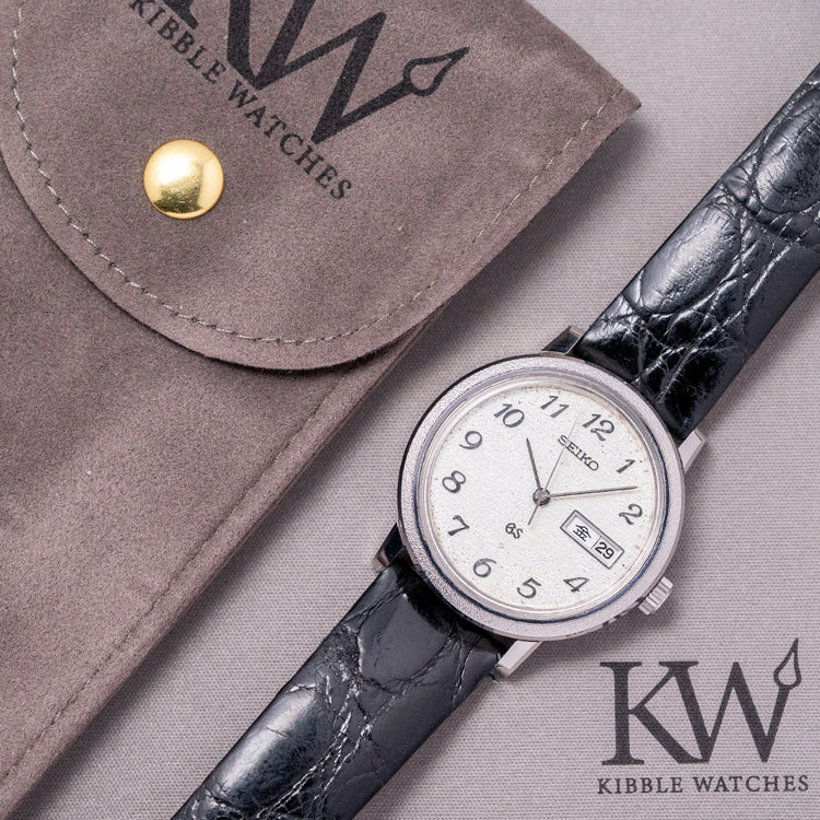 1973 Grand Seiko 56GS 'Hammered' Textured 35mm 5646-7040