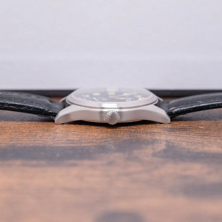 1990s Minerva Pythagore A481 Aviation Black Cal. 48 34mm