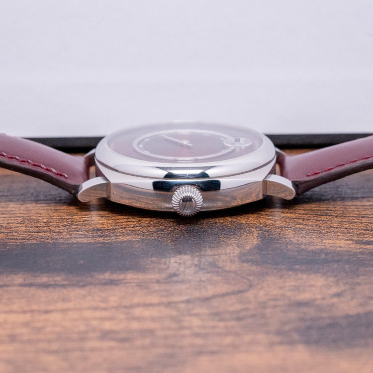 2023 Fears Christopher Ward Alliance 01 Jump Hour Red Dial