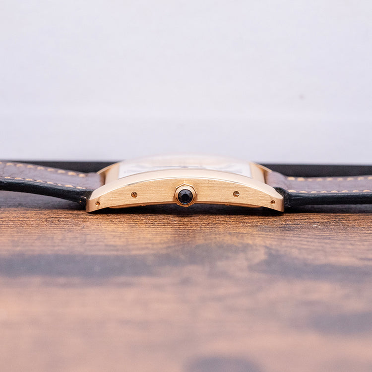 2000s Cartier Tank Americaine XL Yellow Gold Automatic W2603156