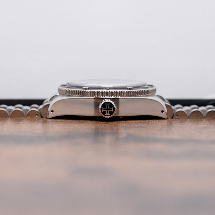 2025 Escudo Ocean Seacrest Preto Auto Black 39mm Diver