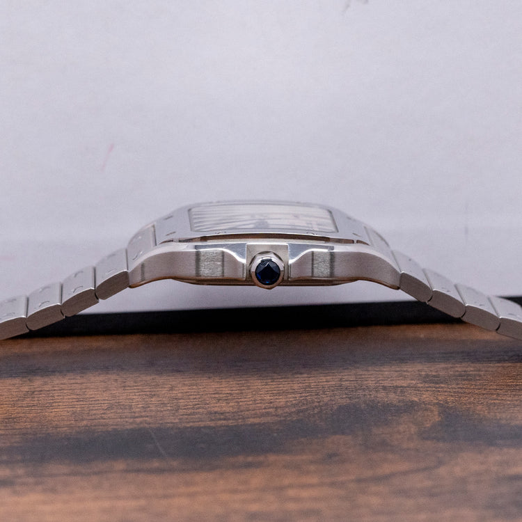 2022 Cartier Santos De Cartier Medium White 35mm WSSA0029