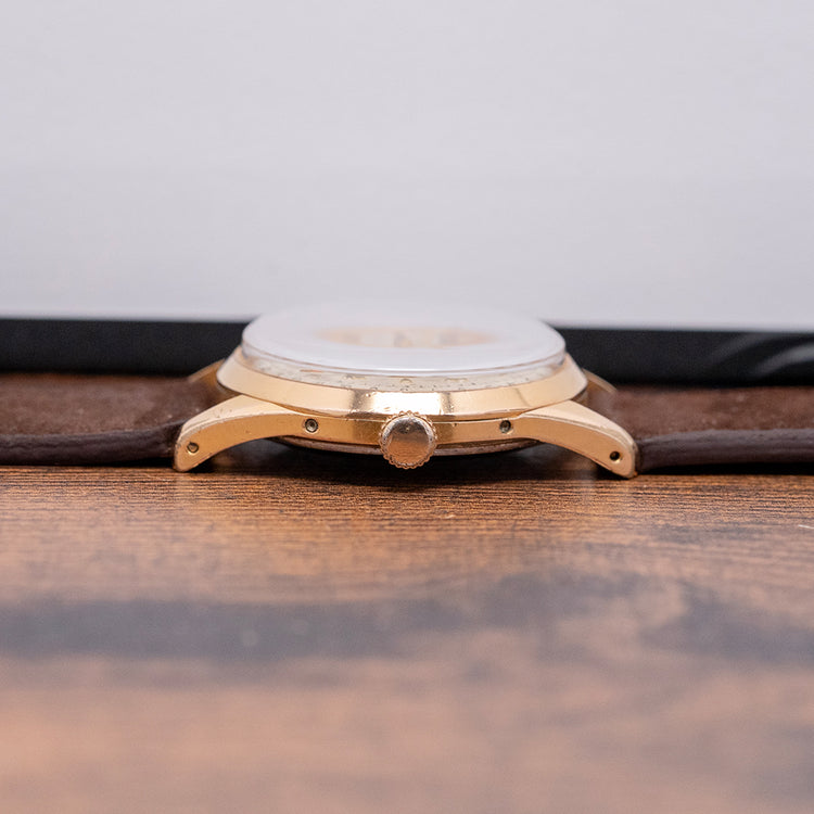1950s J.W Benson Triple Calendar Moonphase Venus 203 34mm