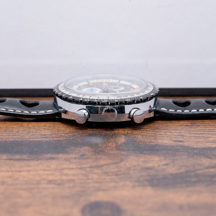 1970s Sorna Chronograph World Time 46mm Mechanical