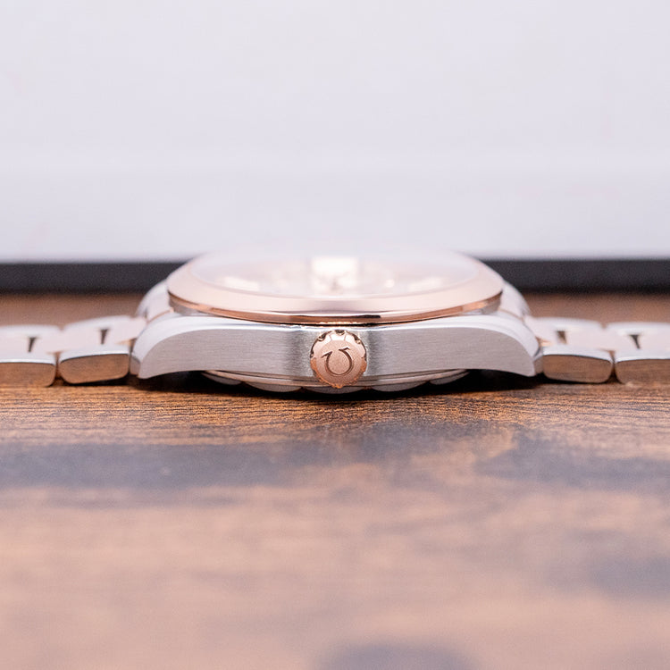 2019 Omega Seamaster Aqua Terra Silvery Dial 38mm Steel & Gold