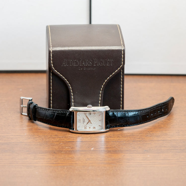 1990s Audemars Piguet Edward Piguet White Gold 15121 29x45.5mm