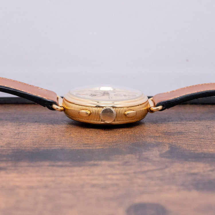 1980s Dubey & Schaldenbrand 18ct Triple Calendar Moonphase Chronograph