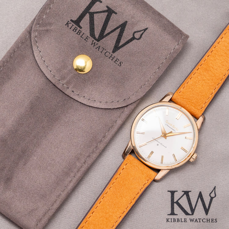 1963 Grand Seiko "First" J14070 14K Gold Filled 'Raised Dial' 35mm