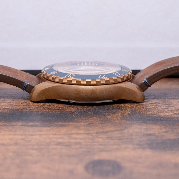 2024 Eterna Kontiki Bronze Diver 44mm Limited Edition Blue