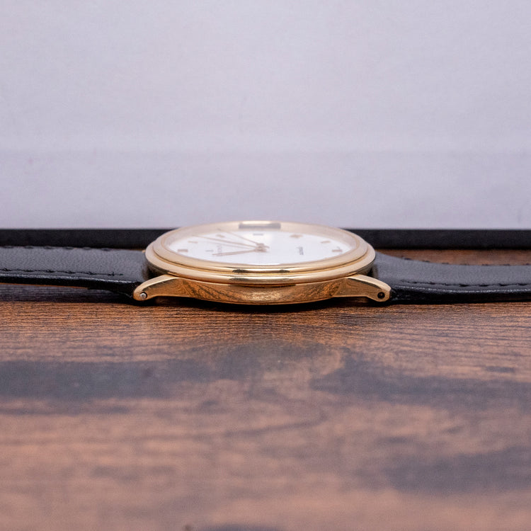 1990s Blancpain Villeret Automatic Date 34mm 18ct Gold