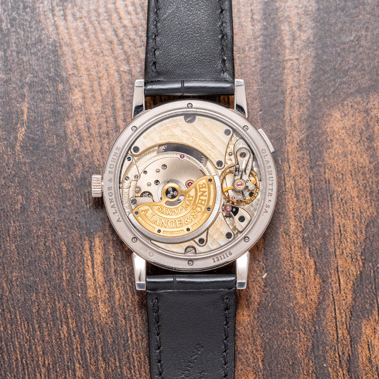 1999 A. Lange & Söhne Langematik 37mm White Gold 308.027