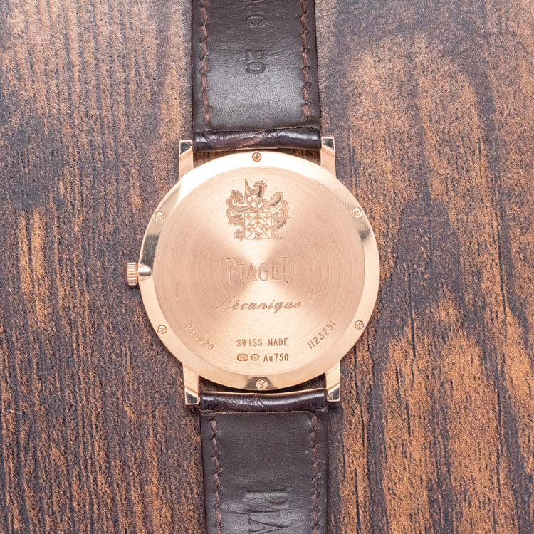 2014 Piaget Altiplano Ultra-Thin 18ct Rose Gold 38mm P10920