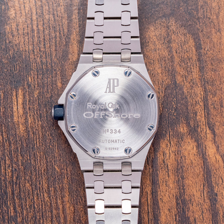 1990s Audemars Piguet Royal Oak Offshore Triple Date 38mm 25807ST