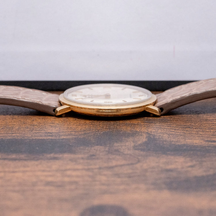 1960s Movado 'Gentleman' 18ct Gold Micro-Rotor Cal. 230 34mm