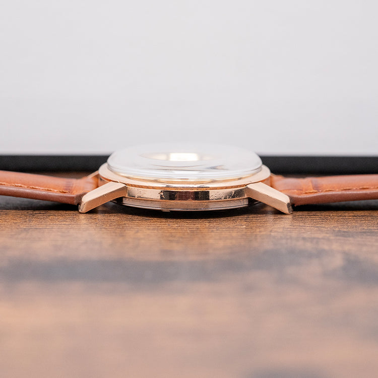 1960 Omega Seamaster Manual Rose Gold Plated 35mm 14389-2