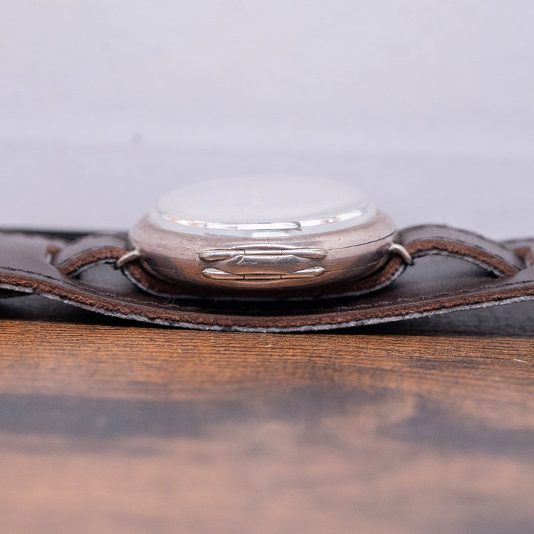 1917 Tavannes Cal. 330 .925 Sterling Silver Trench Watch 34mm