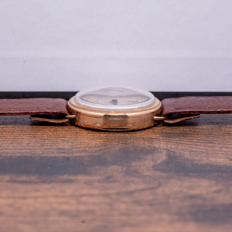 1923 Omega Pink Gold-Plated 31mm Manually Wound 26.5 S.O.B