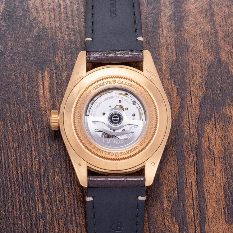 2021 Tudor Black Bay 58 18ct Gold Green Dial 79018V