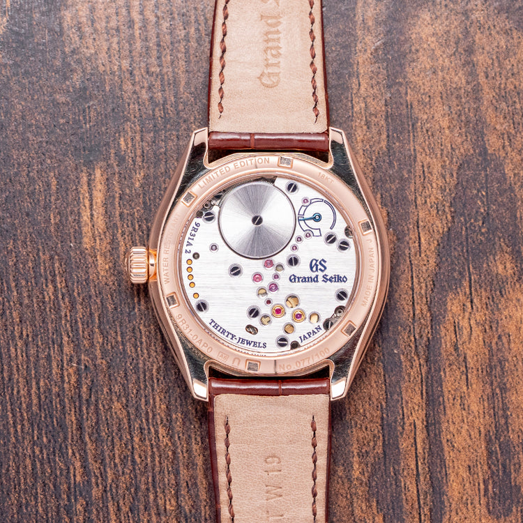 2023 Grand Seiko 18ct Rose Gold ‘Hana-ikada’ SBGY026G 38.5mm Limited