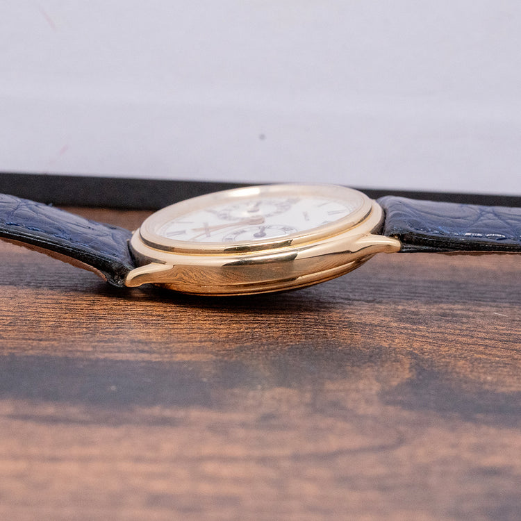 1980s Audemars Piguet Classic Day Date 18ct Gold 33mm 25574BA