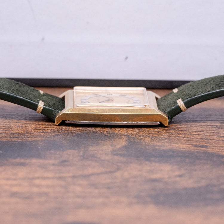 1960s Zenith Zenitissimo Gold Filled Square 27.5x33.5mm 4002 HU