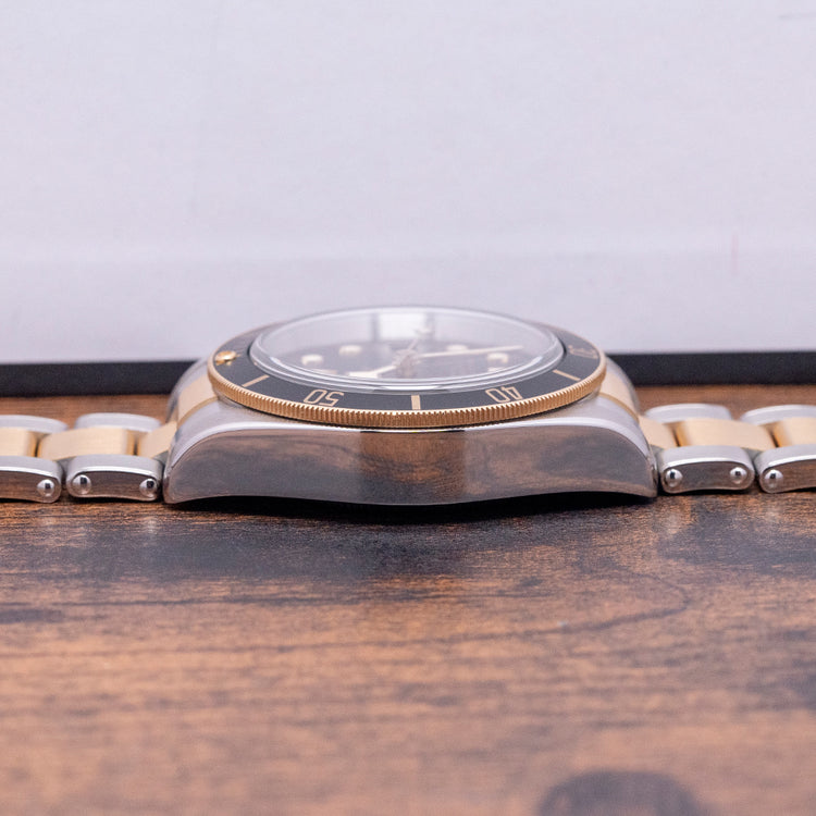 2016/17 Tudor Black Bay Steel & Gold Black 41mm on Bracelet 79733N