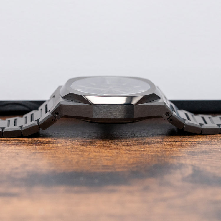 2025 D1 Milano Gun Metal Skeleton Automatic 41.5mm