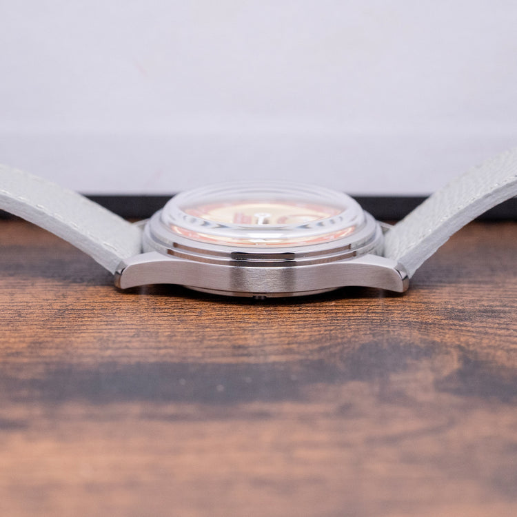 2025 Pierre Paulin Jumping Hour Automatic 'Beige Red' 38mm