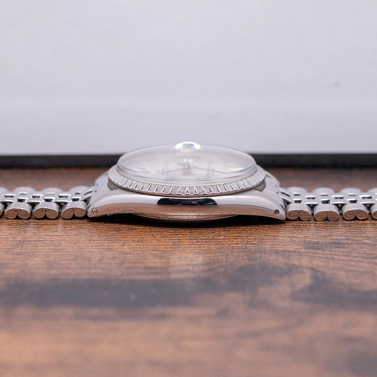 1965 Rolex Datejust 36mm Engine Turned Bezel 1603