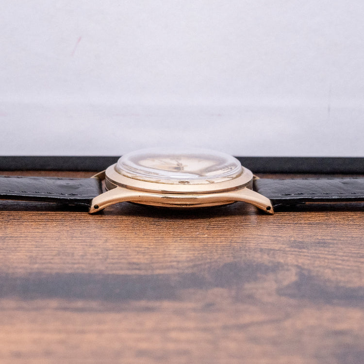 1954 Omega 'Calatrava' Cal. 420 9ct Gold Dennison Case 33mm