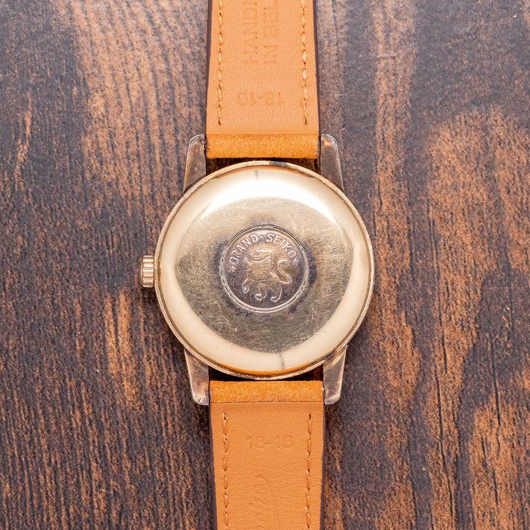 1963 Grand Seiko "First" J14070 14K Gold Filled 'Raised Dial' 35mm