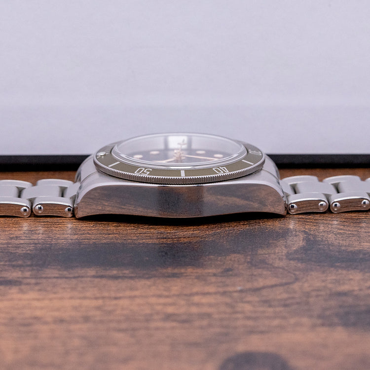 2022 Tudor Black Bay Harrods Green 41mm on Bracelet 79230G